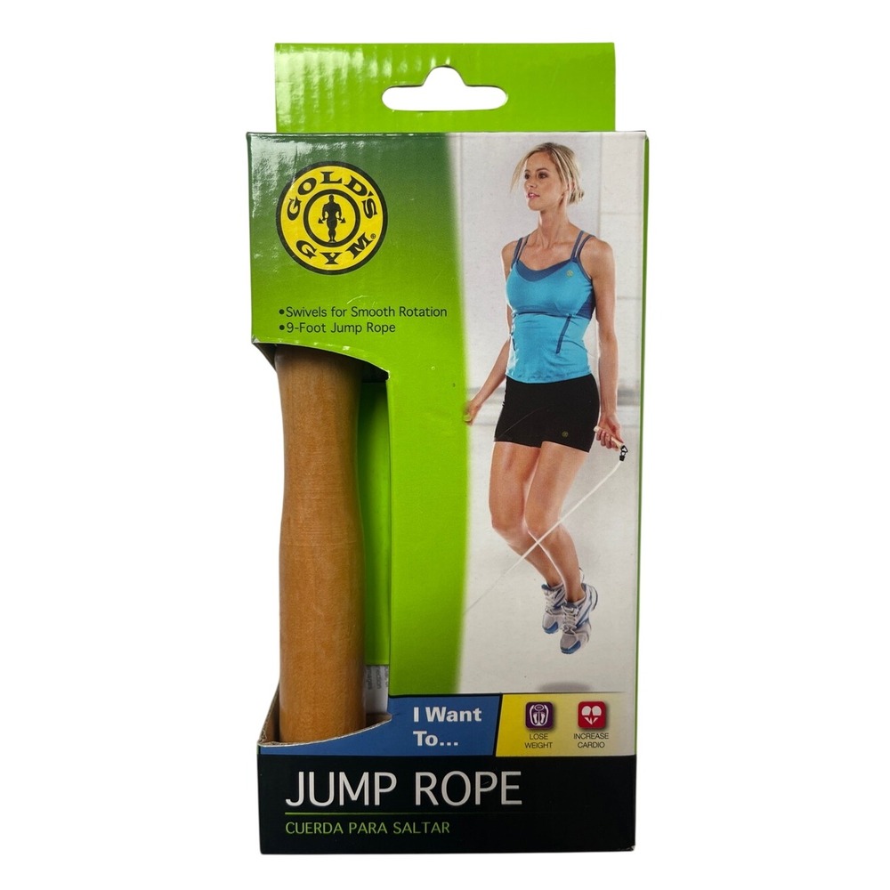 Gold's Gym 9 Foot Lightweight Jump Rope NIP